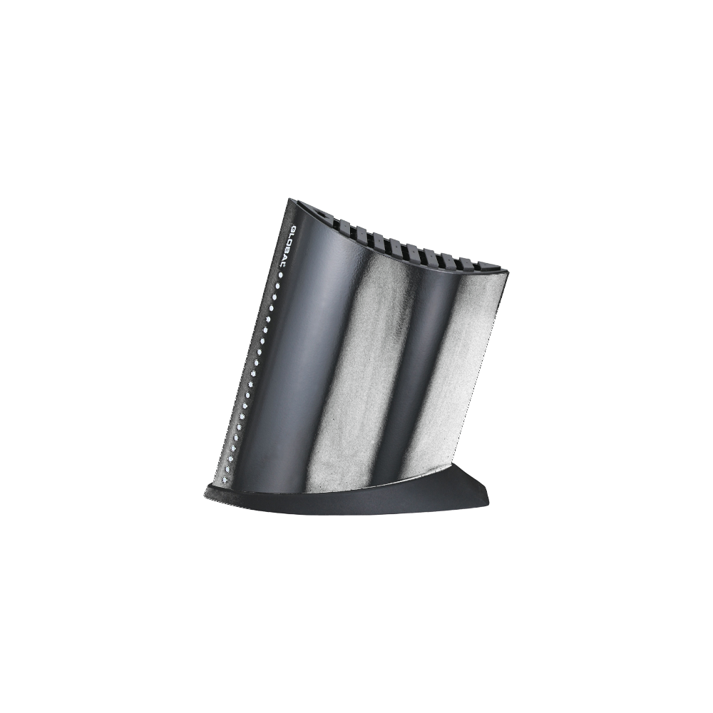 Knivblok 9+1 sort GKB-52/CB